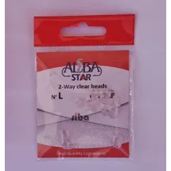 Albastar Çift Yönlü Şeffaf Boncuk 