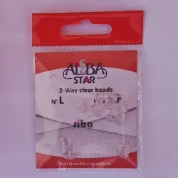 Albastar Çift Yönlü Şeffaf Boncuk 