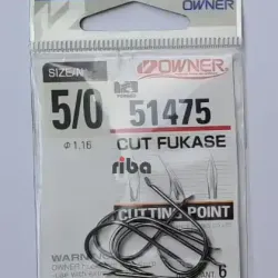 Owner 51475 Cut Fukase iğne no:5/0