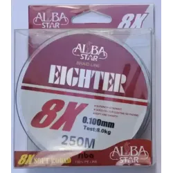 Albastar Eighter 8x Örgü İp Misina 0.10 mm 250 m