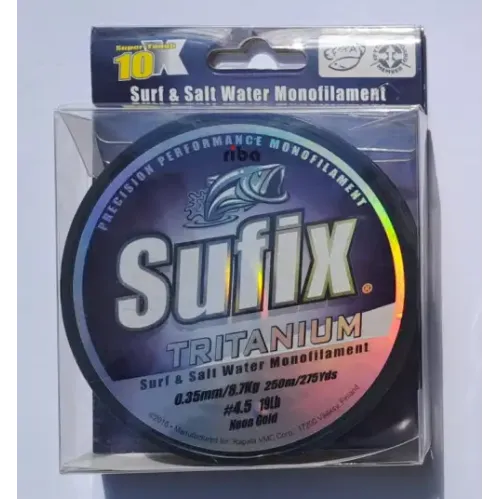 Sufix Tritanium 0.35 mm 25 mt. misina