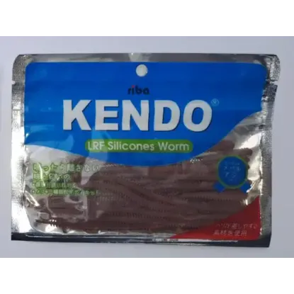 Kendo 10 cm Lrf Silicones Worm Kahverengi