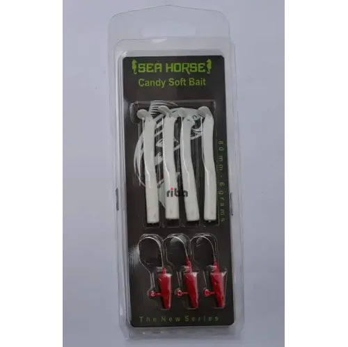 Seahorse Candy Soft Bait 8 Cm 6 Gr Silikon Yem cn-01 Seahorse Candy Soft Bait 8 Cm 6 Gr Silikon Yem cn-01